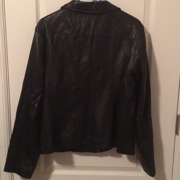 SALE!! Reduced to $20. Worthington Genuine Lambskin Coat / Jacket Sz L - Picture 4 of 5